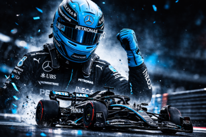 Mercedes nokautuje. Russell na P1