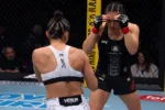 Zawodniczki MMA w akcji ringowej