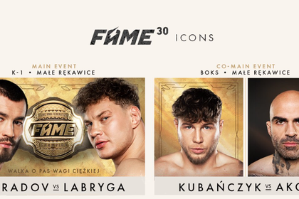 FAME MMA 30: typy, kursy i analiza. Czy Denis Labryga może zaskoczyć? 7 FAME MMA 30: ICONS