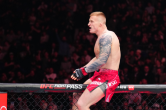 Iwo Baraniewski nokautuje Lane'a