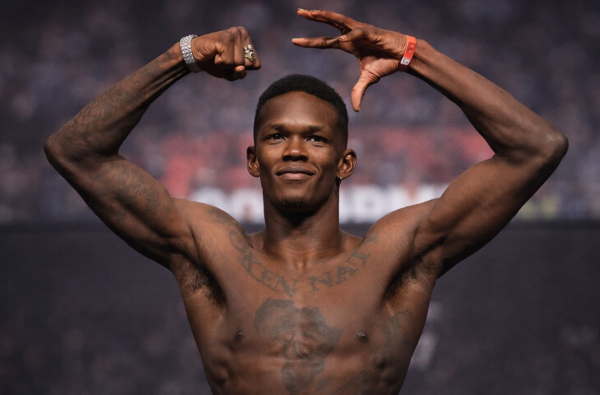 UFC Fight Night: Adesanya vs Pyfer - typy, analiza i karta walk 1 Israel Adesanya przed walką na UFC Fight Night