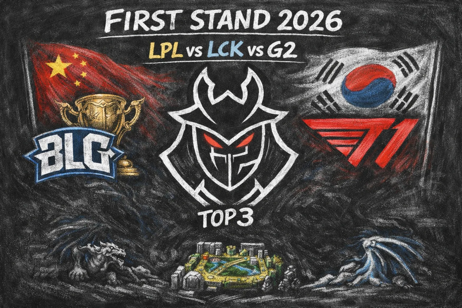 First Stand 2026 League of Legends ranking – LPL vs LCK vs G2 Esports, najlepsze drużyny LoL 2026 po turnieju